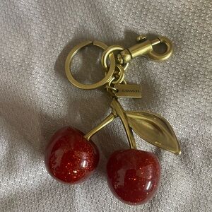 Coach Cherry Bag Charm